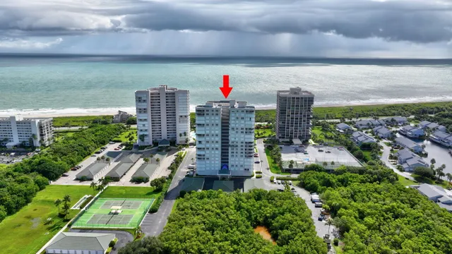 a view of a city with tall buildings