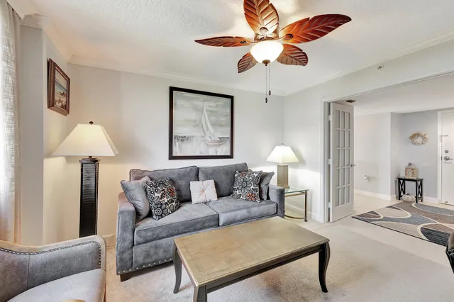 a car parked in front of building