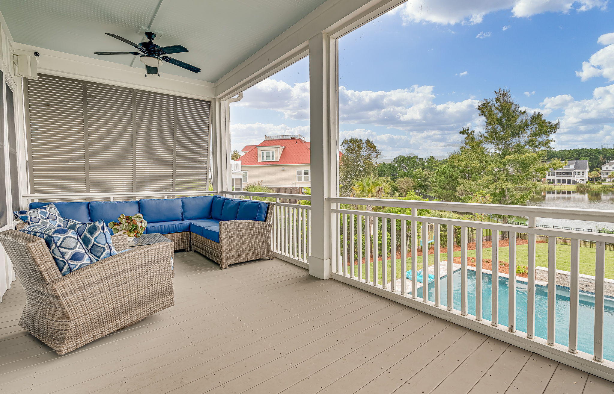 2750 Parkers Landing Road Mount Pleasant, SC 29466 - Photo 22 of 68 Screened Porch off living room