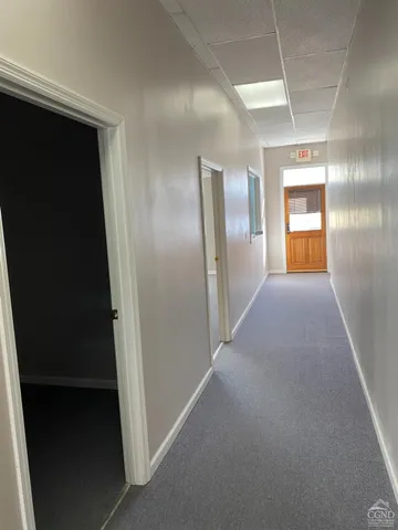 a close view of closet