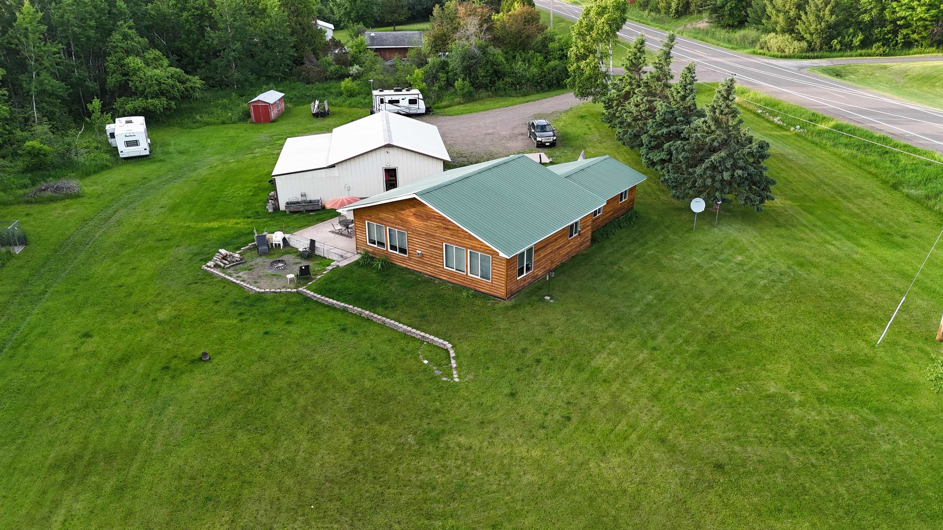 3653 Front Street Barnum, MN 55707 - Photo 1 of 50 Aerial view of property and surrounding area