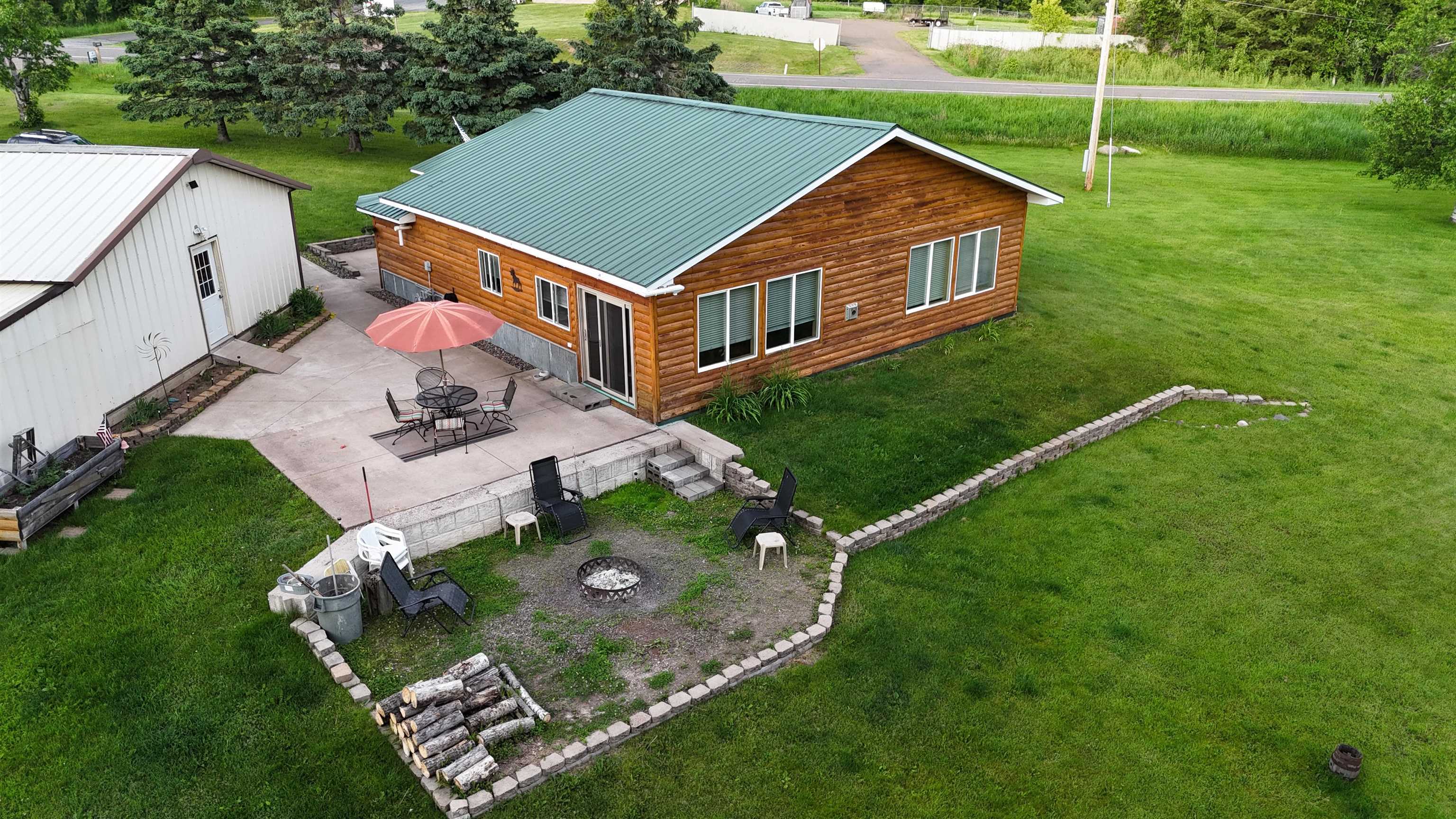 3653 Front Street Barnum, MN 55707 - Photo 45 of 50 View from above of property