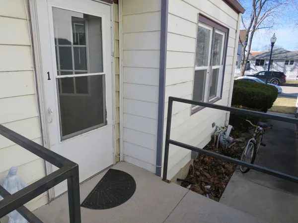a view of storage and utility room
