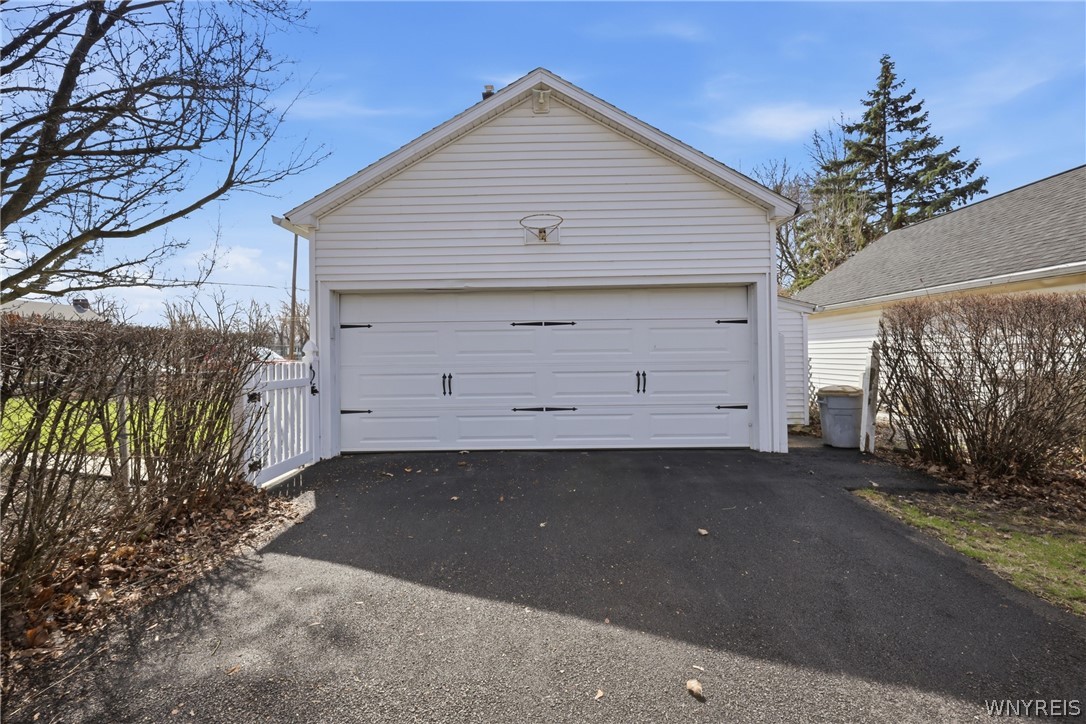 4140 Lewiston Road Niagara Falls, NY 14305 - Photo 34 of 44 Detached 2 car Garage
with an attached work shed