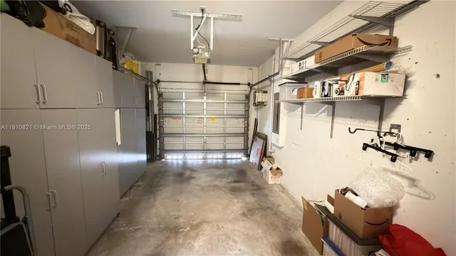 a view of a walk in closet