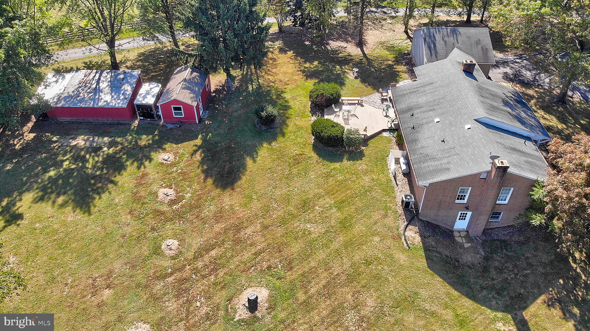 16962 Hamilton Station Road Paeonian Springs, VA 20129 - Photo 2 of 50 Rear yard with out buildings