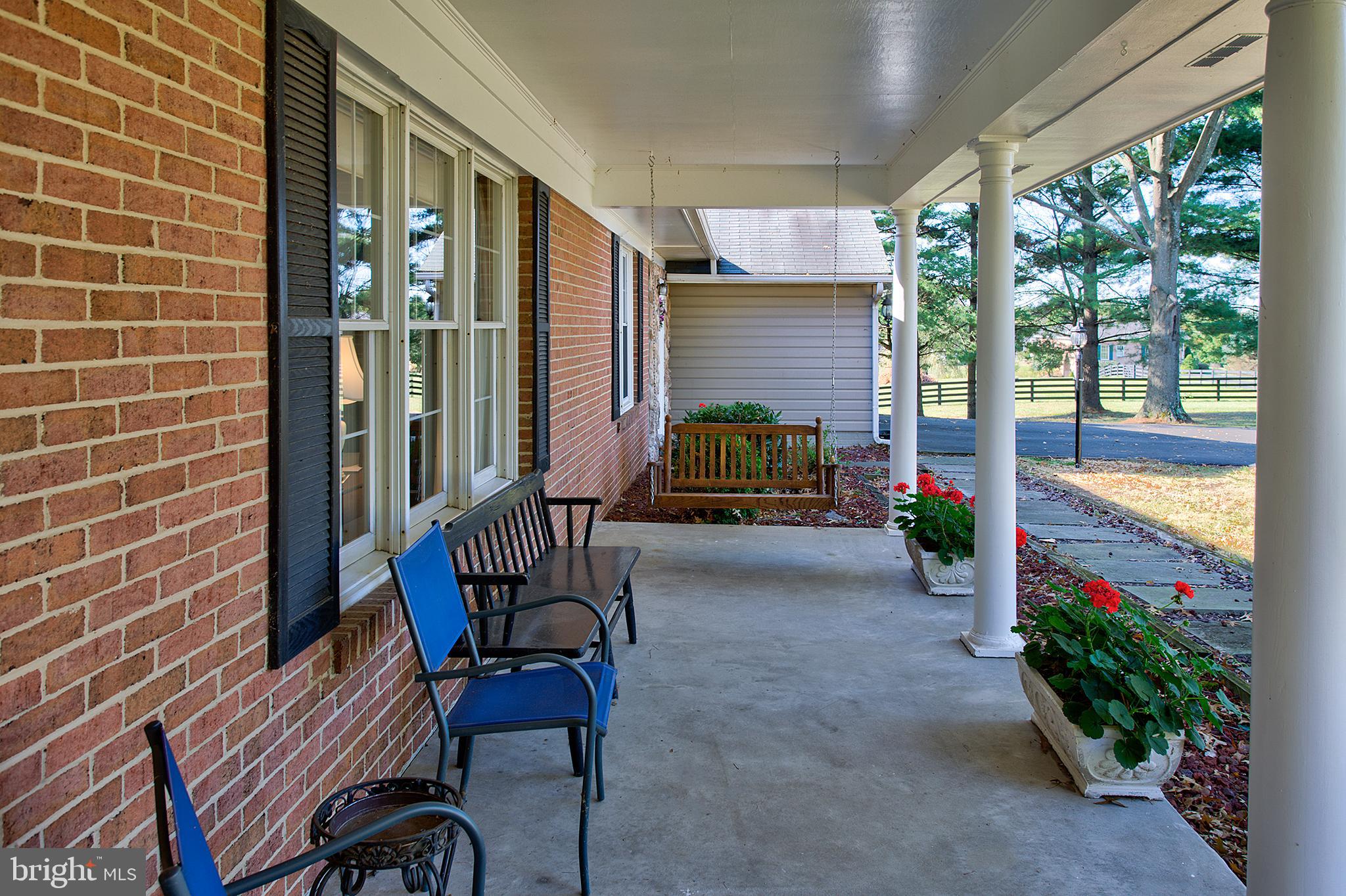16962 Hamilton Station Road Paeonian Springs, VA 20129 - Photo 39 of 50 Front porch with swing
