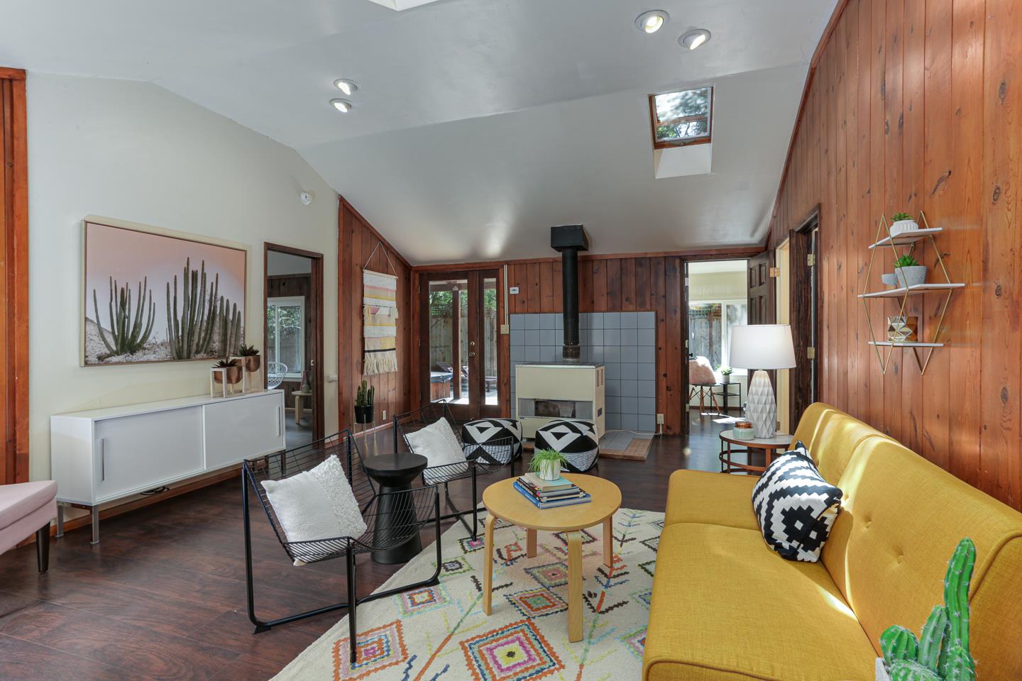 136 Pool Drive Boulder Creek, CA 95006 - Photo 4 of 25 a living room with furniture and a large window