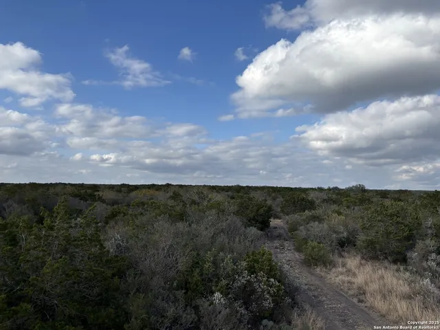 a view of a lake with a city