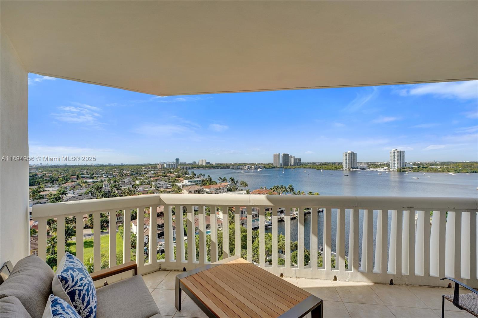 1000 East Island Boulevard, Unit 1403 Aventura, FL 33160 - Photo 56 of 99 Primary Bedroom Balcony