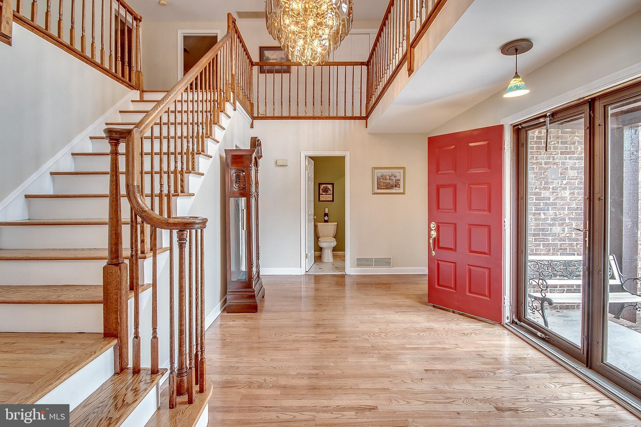 1075 Eagle Road Newtown, PA 18940 - Photo 14 of 53 2 Story Foyer w/Hardwood Floors, Turned Oak Stairs