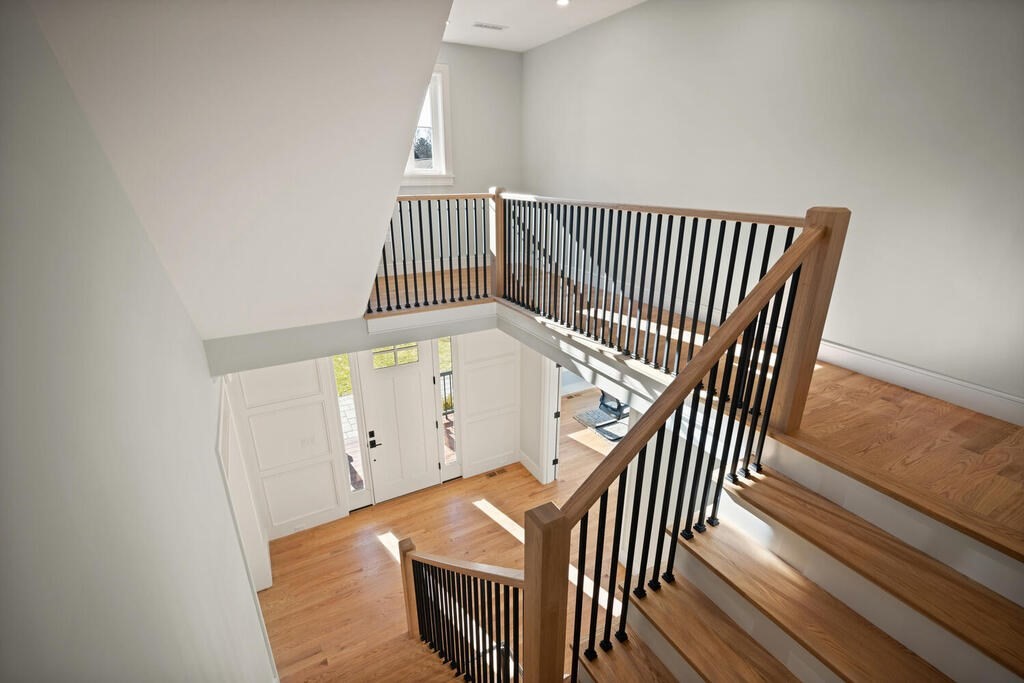 40 Bridge Street Lexington, MA 02421 - Photo 5 of 42 a view of entryway with wooden floor