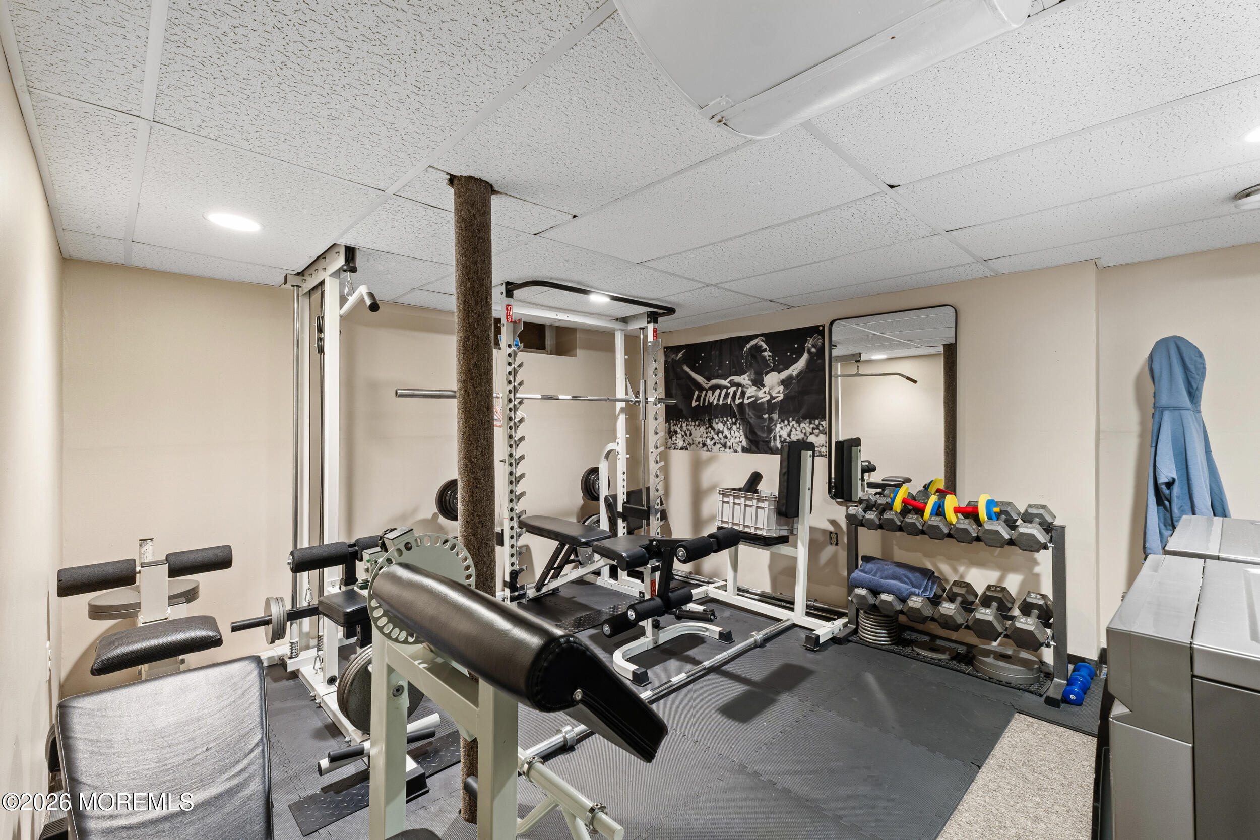 126 Wainwright Drive Old Bridge, NJ 07747 - Photo 42 of 54 a view of a room with gym equipment