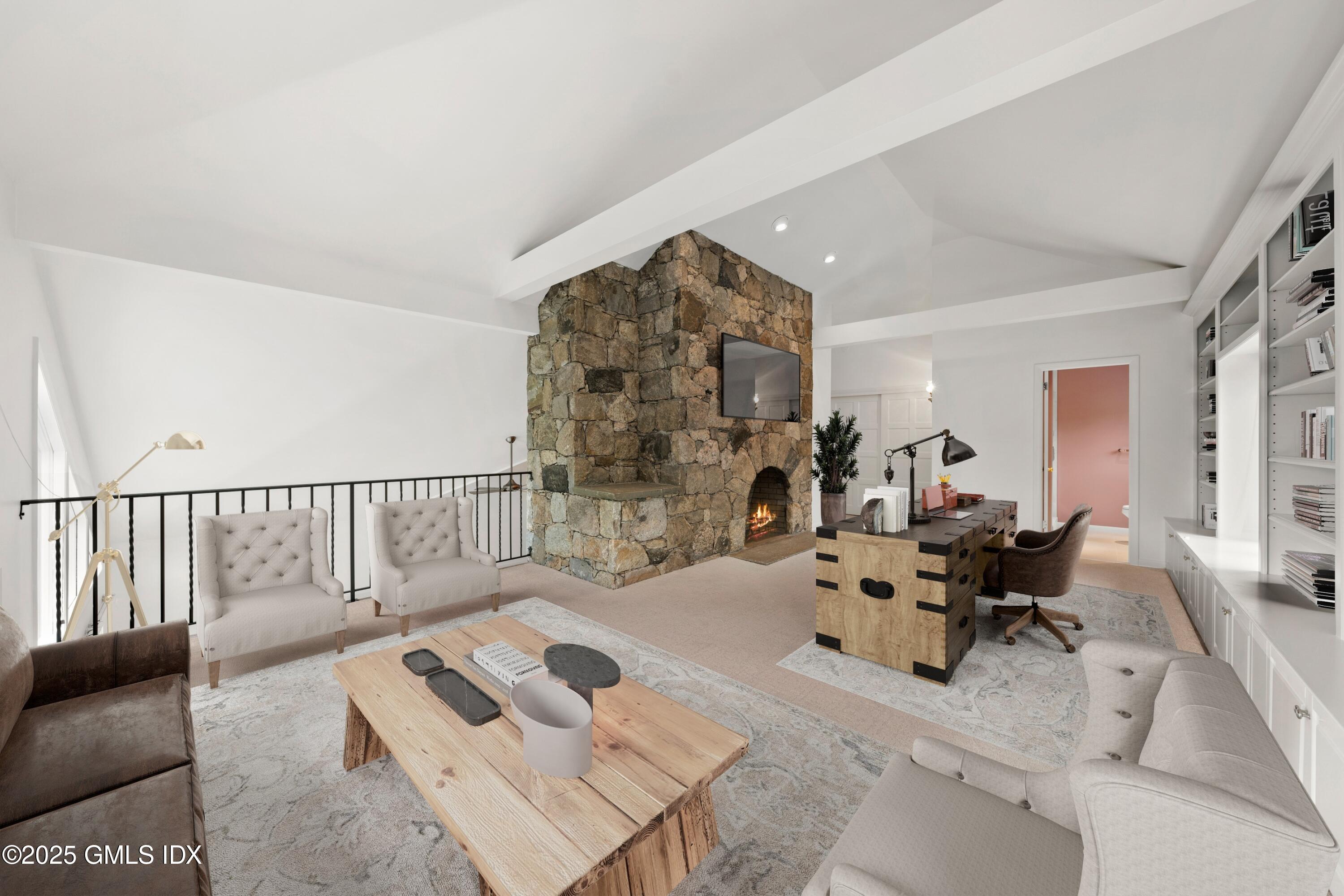 21 Harkim Road Greenwich, CT 06831 - Photo 26 of 40 a living room with furniture