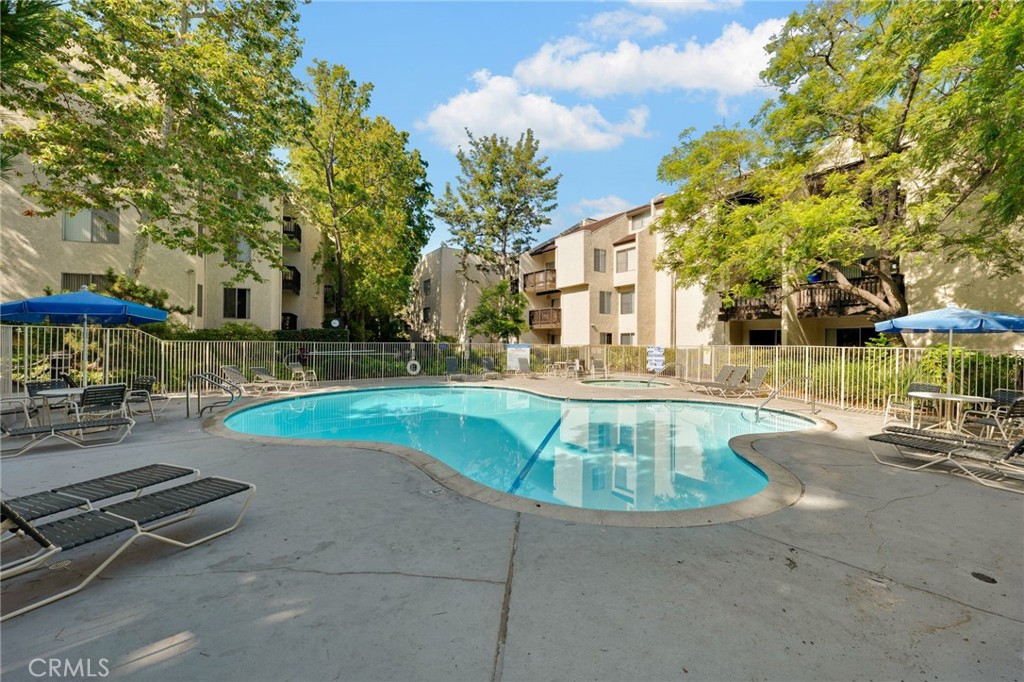 11108 Summertime Lane Culver City, CA 90230 - Photo 24 of 35 a view of a swimming pool with a patio