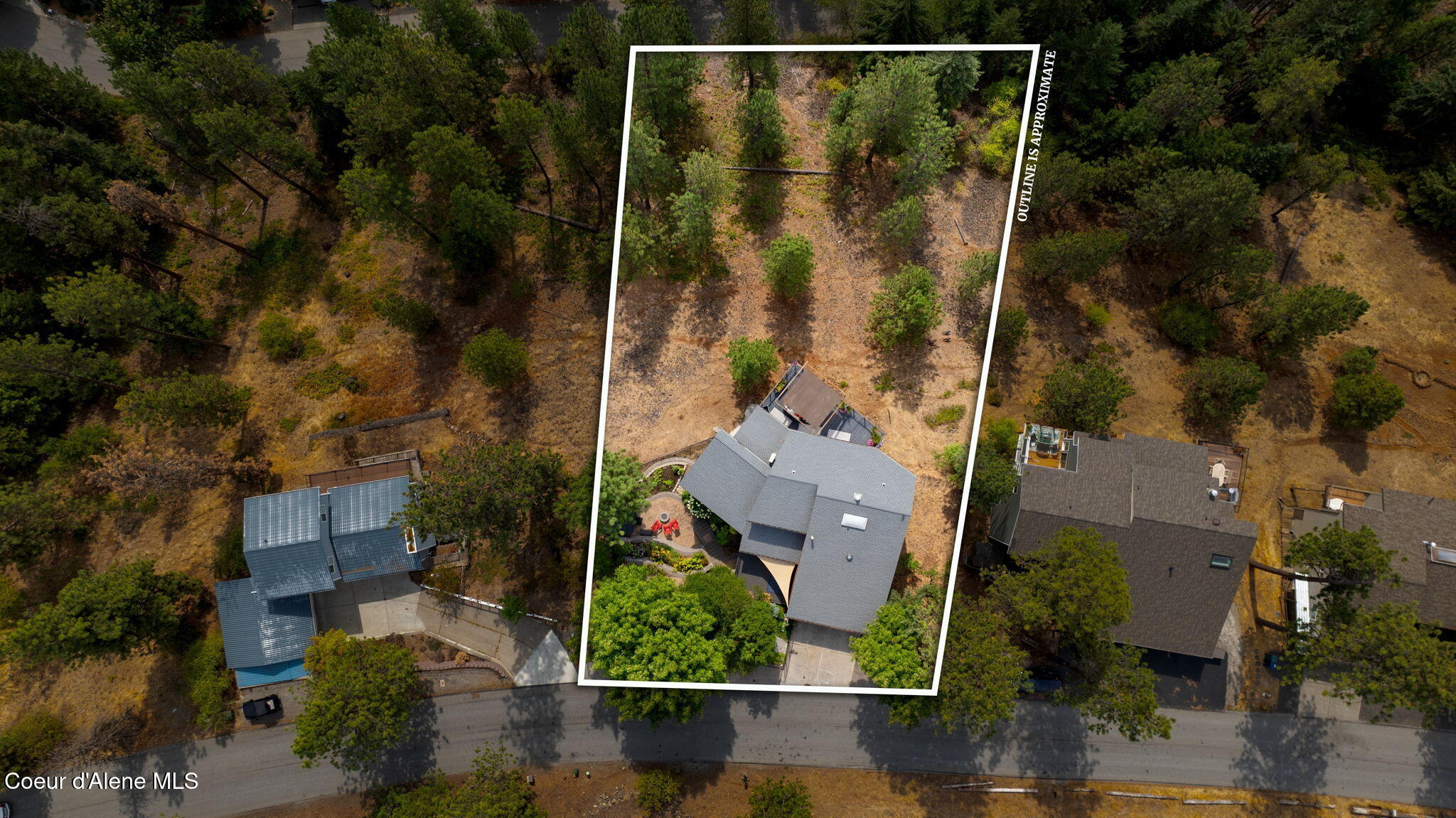 2920 East Fernan Hill Road Coeur D'Alene, ID 83814 - Photo 58 of 64 Aerial Property