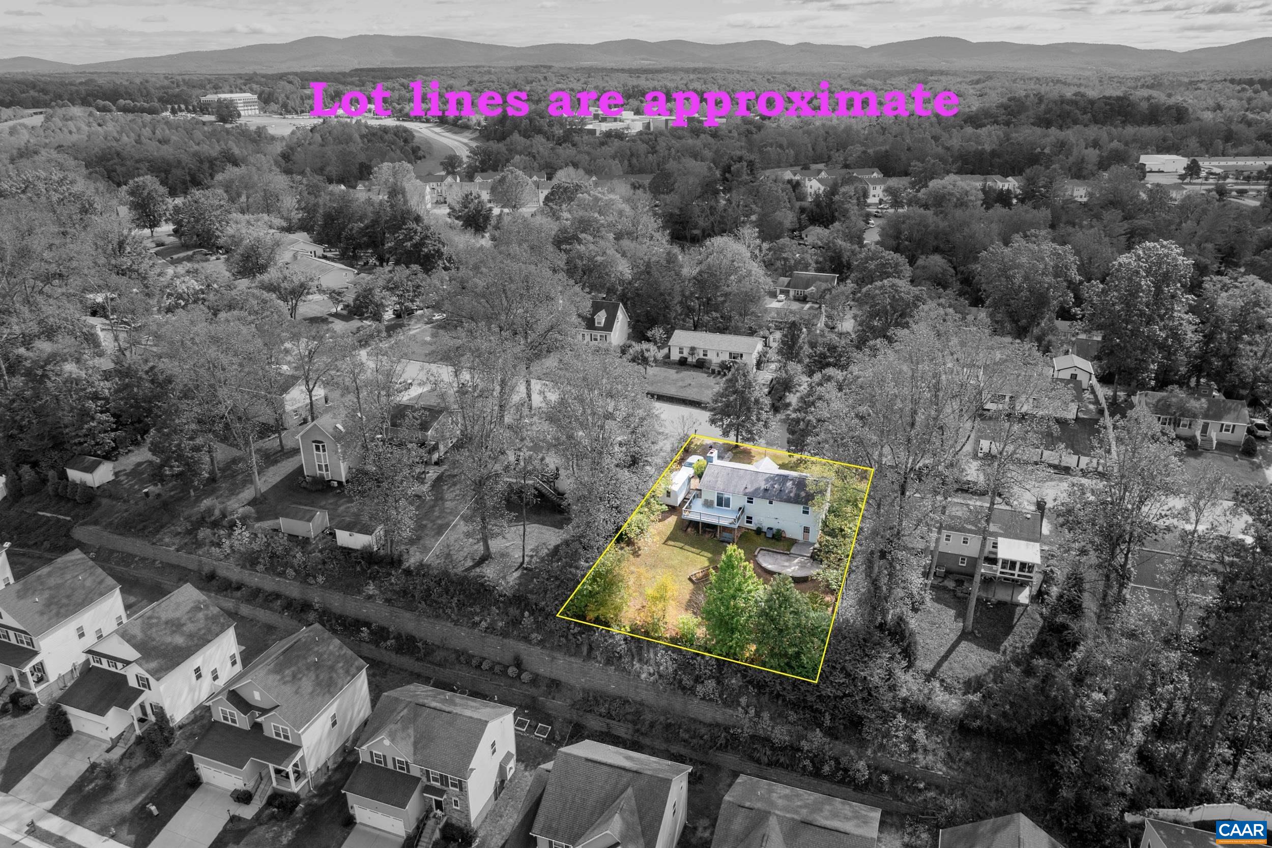 518 Jester Lane Charlottesville, VA 22911 - Photo 50 of 53 a view of a house with a yard and a street