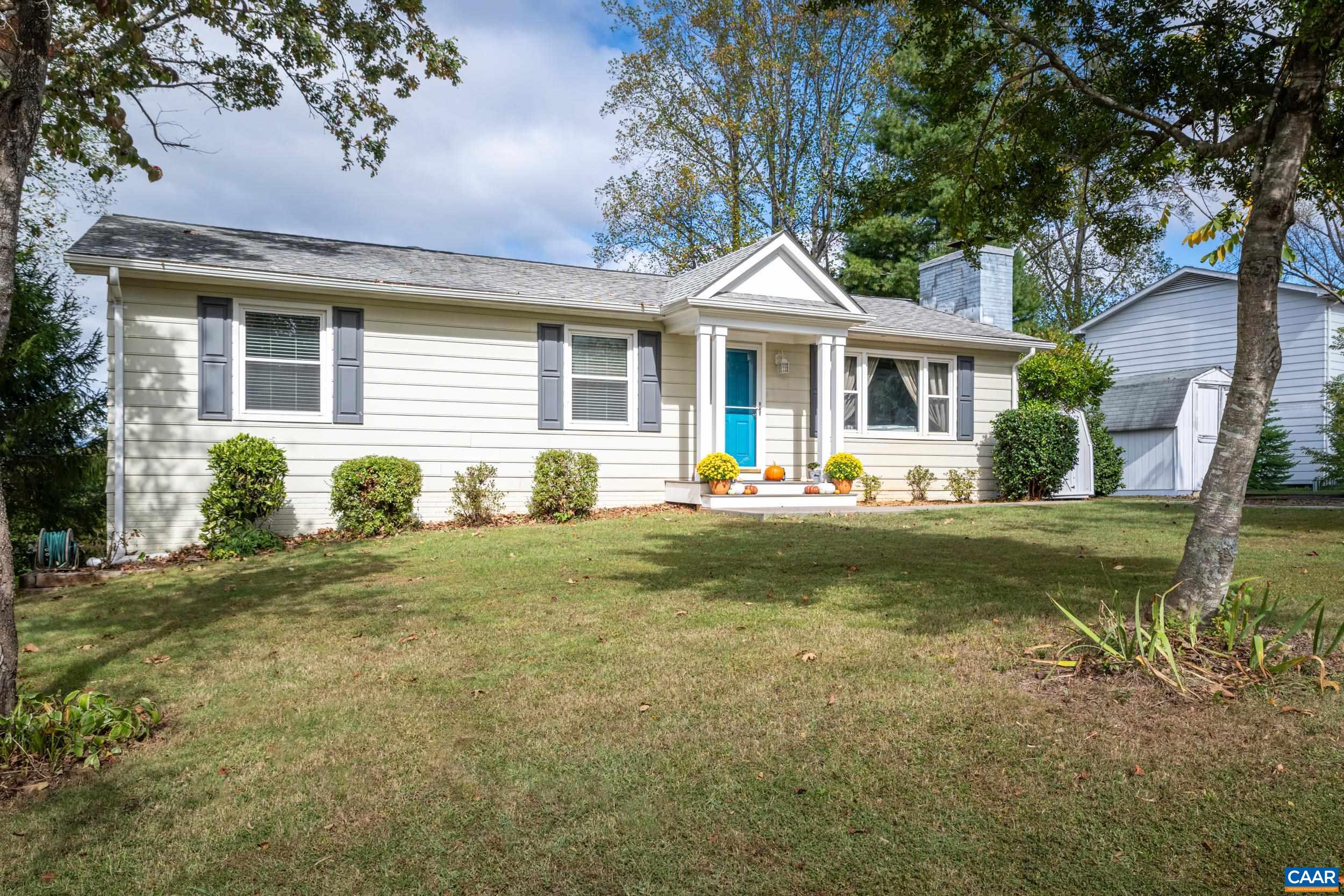 518 Jester Lane Charlottesville, VA 22911 - Photo 53 of 53 a front view of a house with garden and plants
