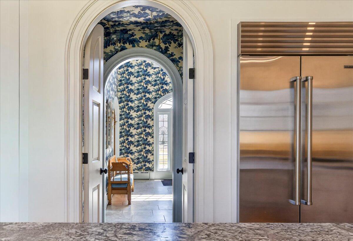 22 Royall Point Road Yarmouth, ME 04096 - Photo 40 of 106 Hall with powder and basement entry