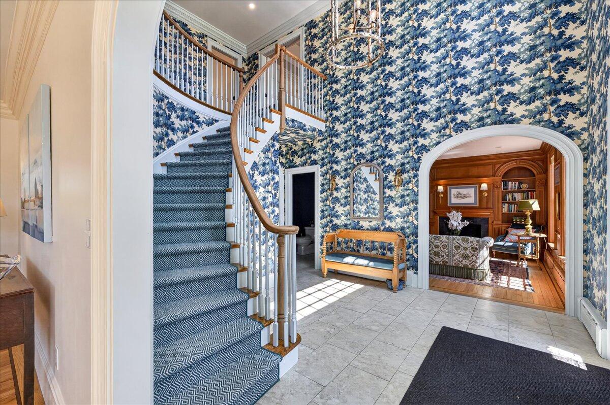 22 Royall Point Road Yarmouth, ME 04096 - Photo 6 of 106 Foyer toward library