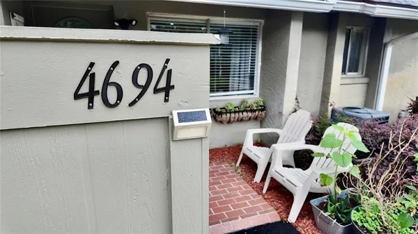 a view of outdoor space with porch and patio