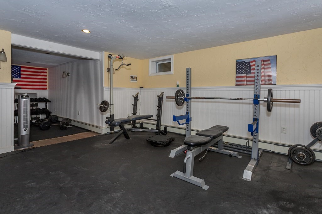 34 Fairview Road Canton, MA 02021 - Photo 17 of 23 a view of a room with gym equipment