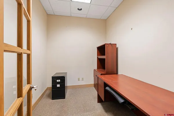 a room with storage and utility