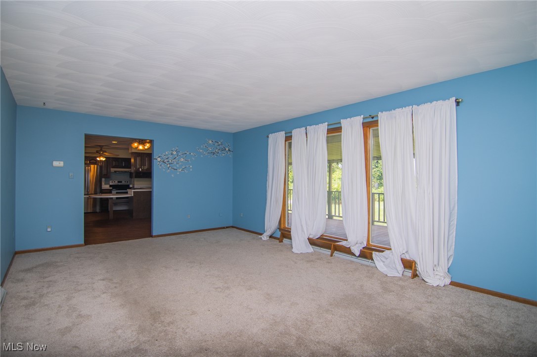 55992 Mt Victory Road Powhatan Point, OH 43942 - Photo 40 of 44 Carpeted empty room featuring baseboards