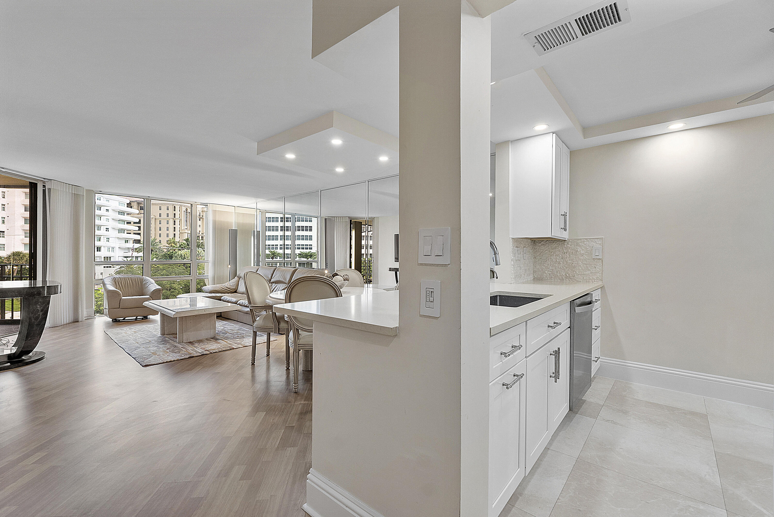 1901 South Ocean Boulevard, Unit 402 Boca Raton, FL 33432 - Photo 28 of 61 Kitchen/ Living area