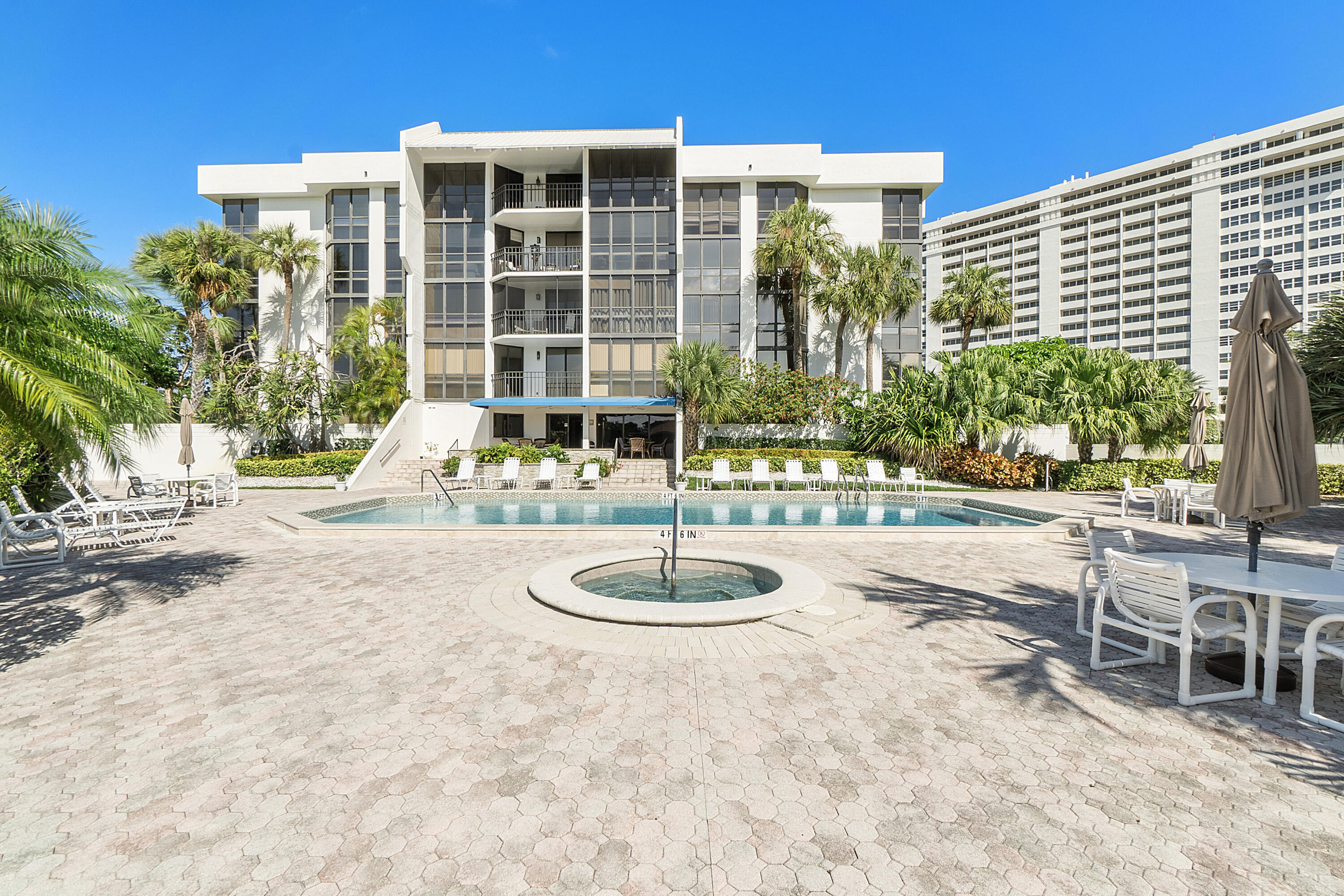 1901 South Ocean Boulevard, Unit 402 Boca Raton, FL 33432 - Photo 51 of 61 Pool and Spa