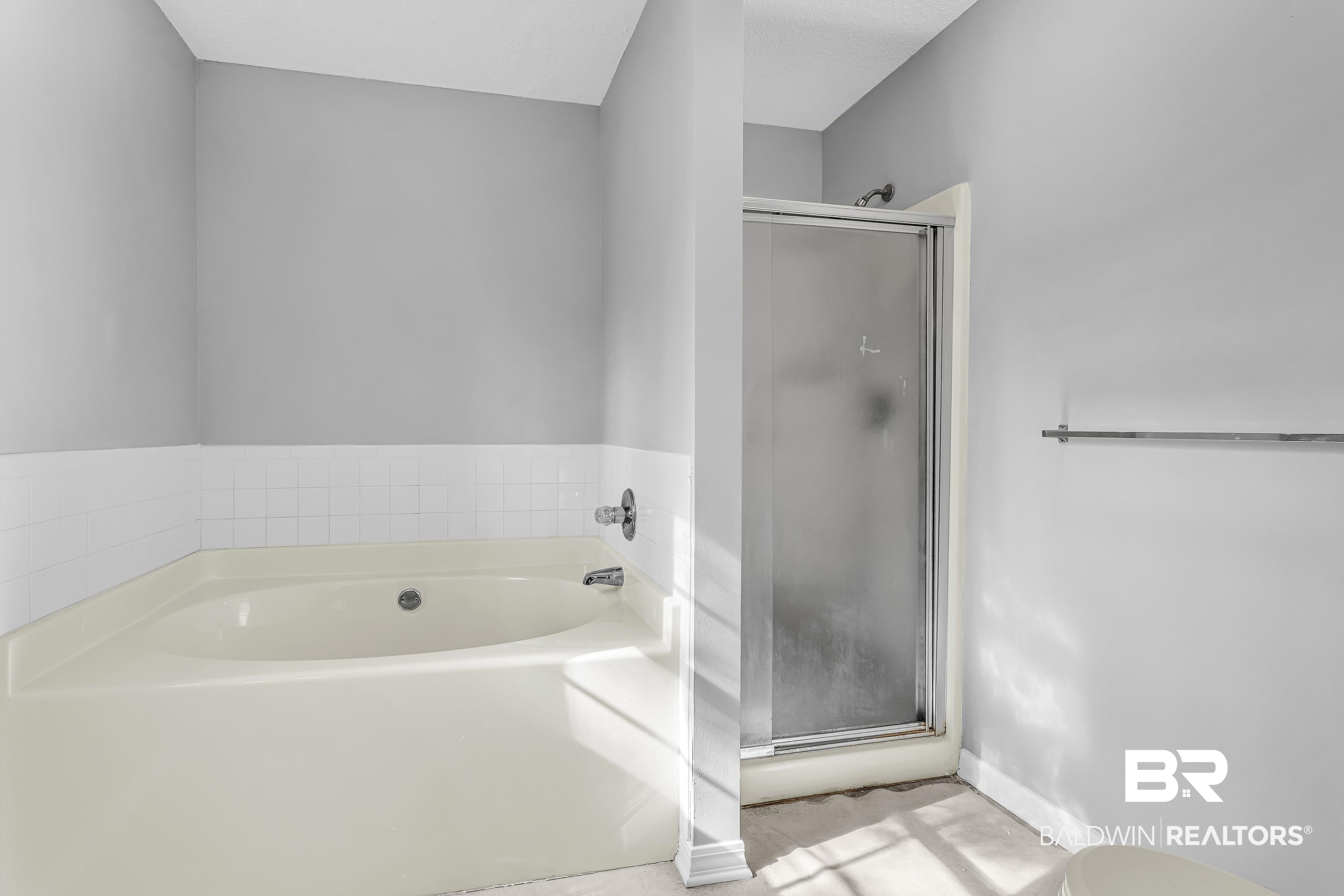 7787 Bellingrath Road Theodore, AL 36582 - Photo 26 of 36 Full bath with a stall shower and a bath