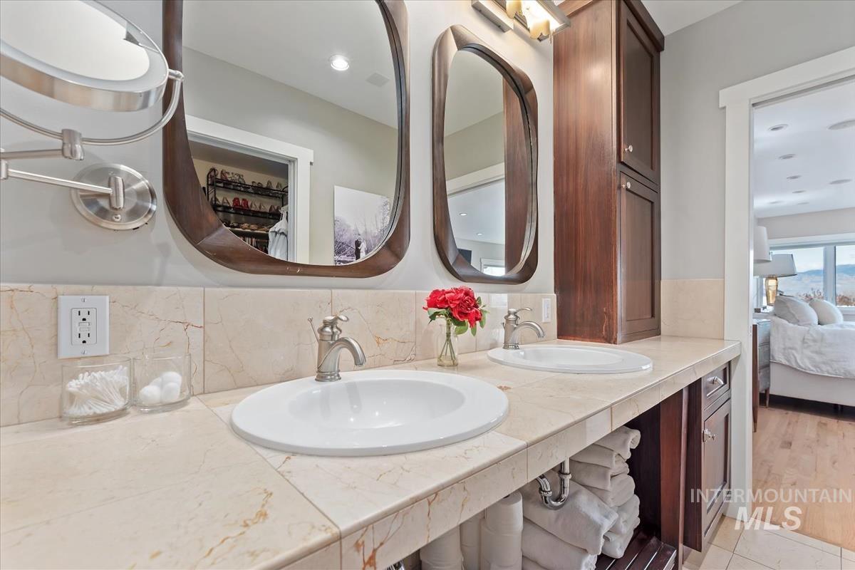 4814 Roberts Road Boise, ID 83705 - Photo 26 of 50 Bathroom with ensuite bathroom and double vanity