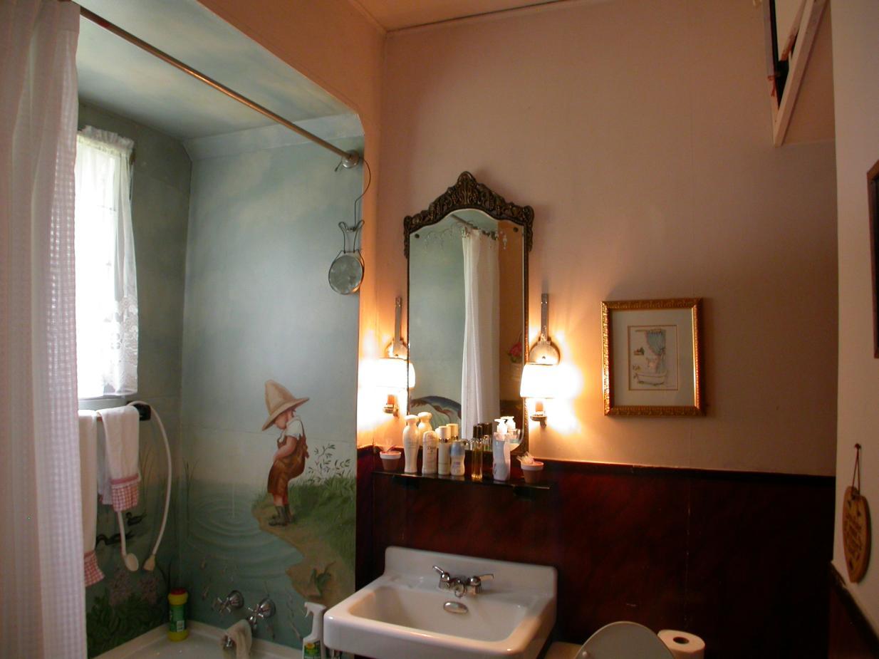 231 Sandisfield Road Sandisfield, MA 01255 - Photo 7 of 12 a bathroom with a sink mirror and toilet