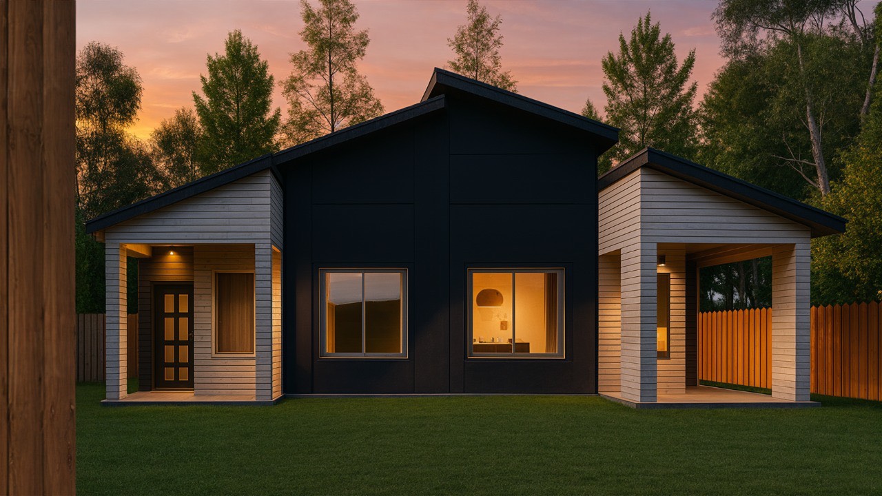 8109 Cabot Street, Unit A/B Houston, TX 77078 - Photo 32 of 33 a front view of a house with a garden