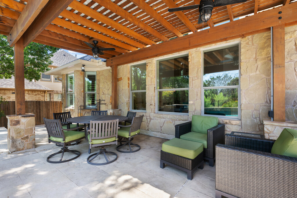 12801 Little Dipper Path Austin, TX 78732 - Photo 26 of 29 a living room with furniture and a large window