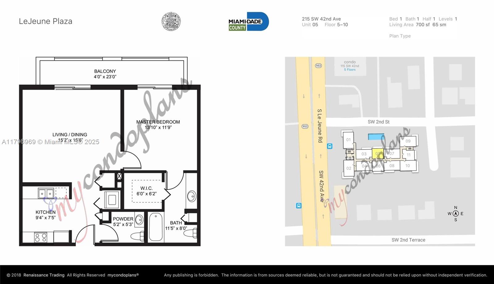 215 Southwest 42nd Avenue, Unit 905 Miami, FL 33134 - Photo 18 of 18 a view of a living room with a window
