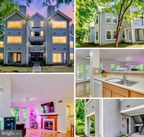a view of a house with a yard and potted plants