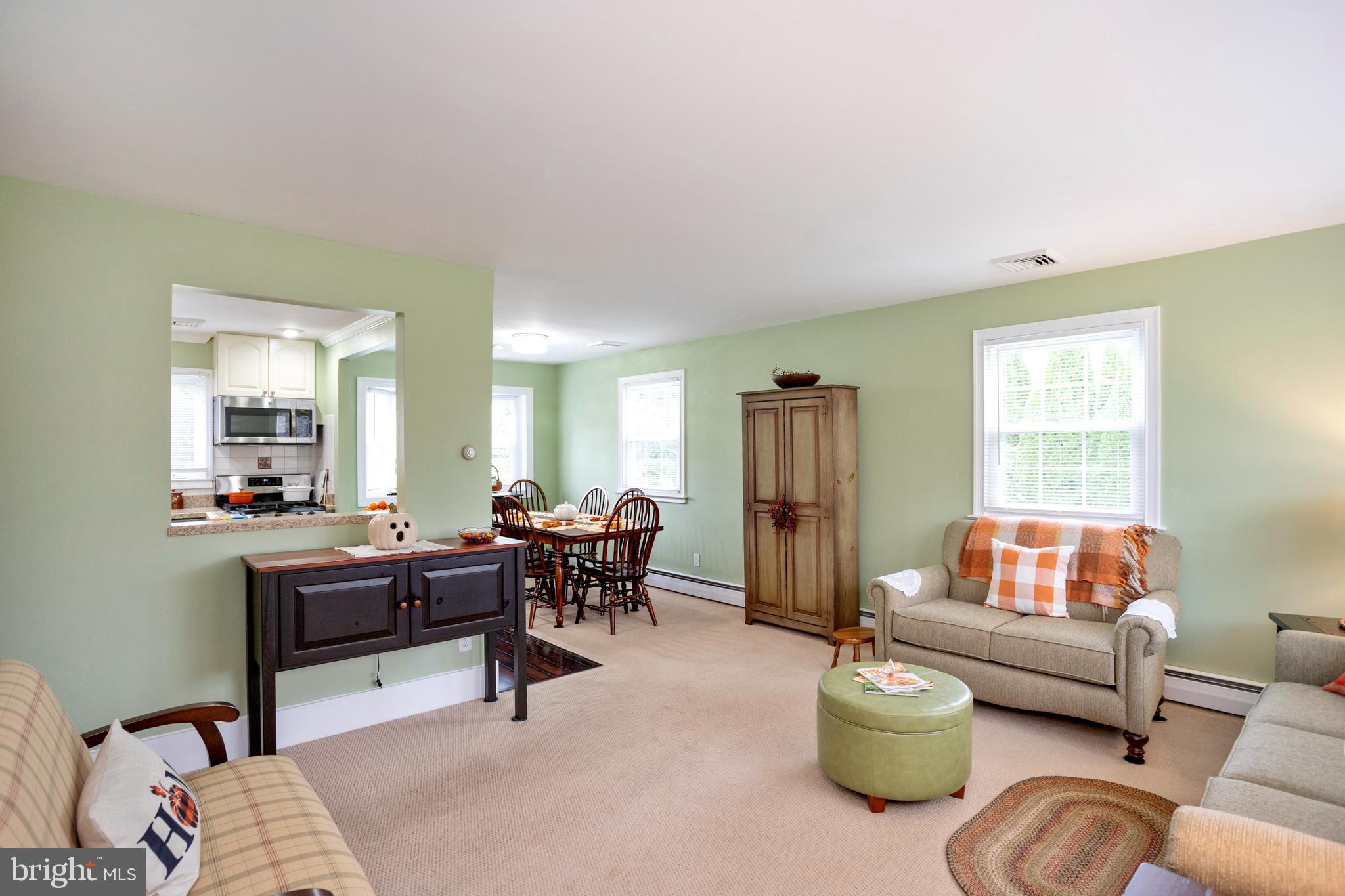 113 Brant Road Norristown, PA 19403 - Photo 7 of 34 Living Room - Dining Room - Kitchen