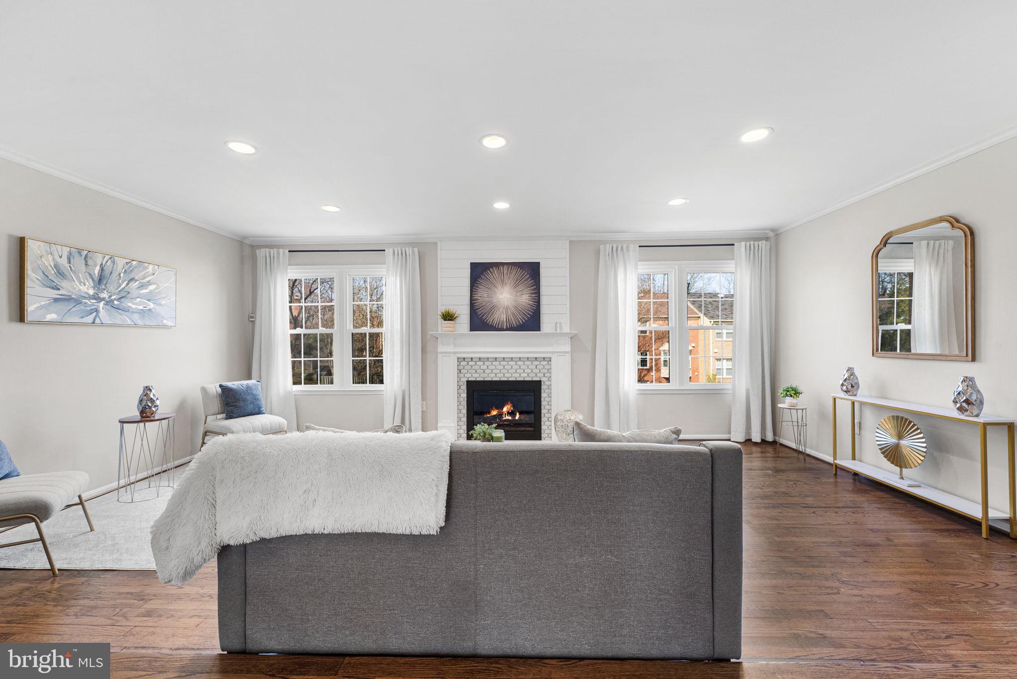 4819 Carriagepark Road Fairfax, VA 22032 - Photo 20 of 74 Sunken Living Room