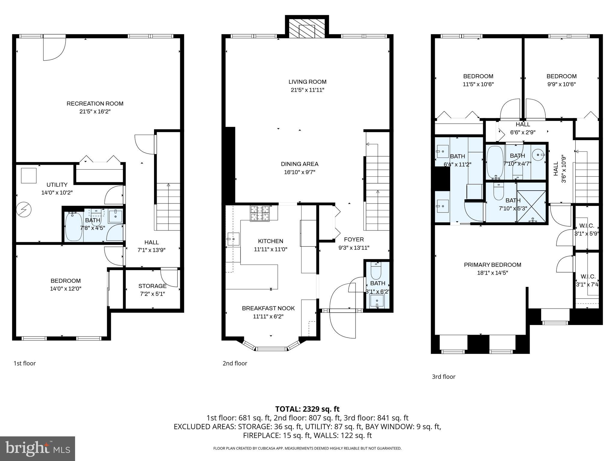 4819 Carriagepark Road Fairfax, VA 22032 - Photo 74 of 74 Floorplan