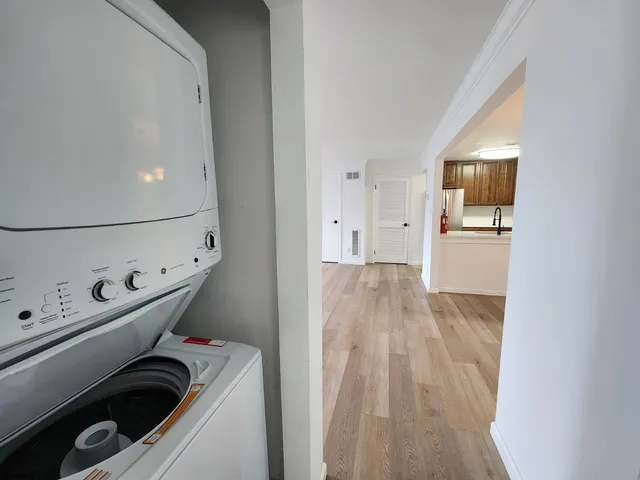 a room with storage and utility