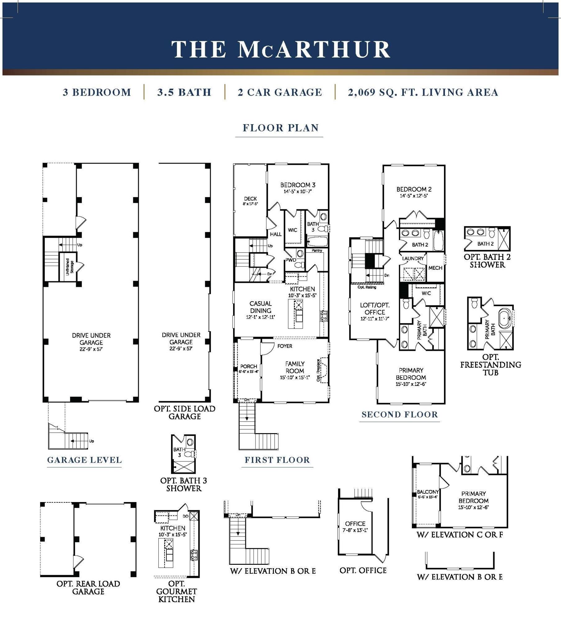 4 Longtown Drive Hanahan, SC 29410 - Photo 22 of 22 196355_McArthur-Floor Plan Cropped