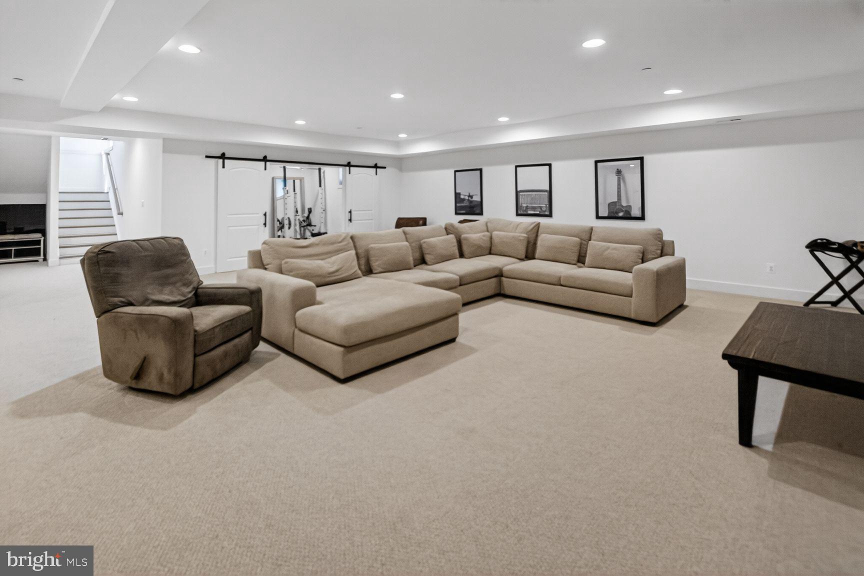 5613 Namakagan Road Bethesda, MD 20816 - Photo 46 of 58 Enormous lower level family room