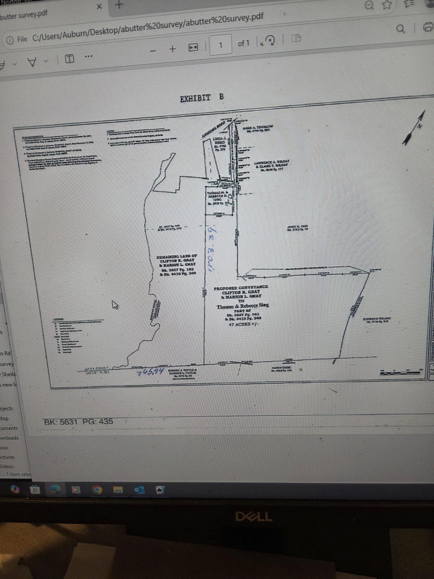 0 Andrews Road Bryant Pond, ME 04219 - Photo 5 of 5 1654580 Survey
