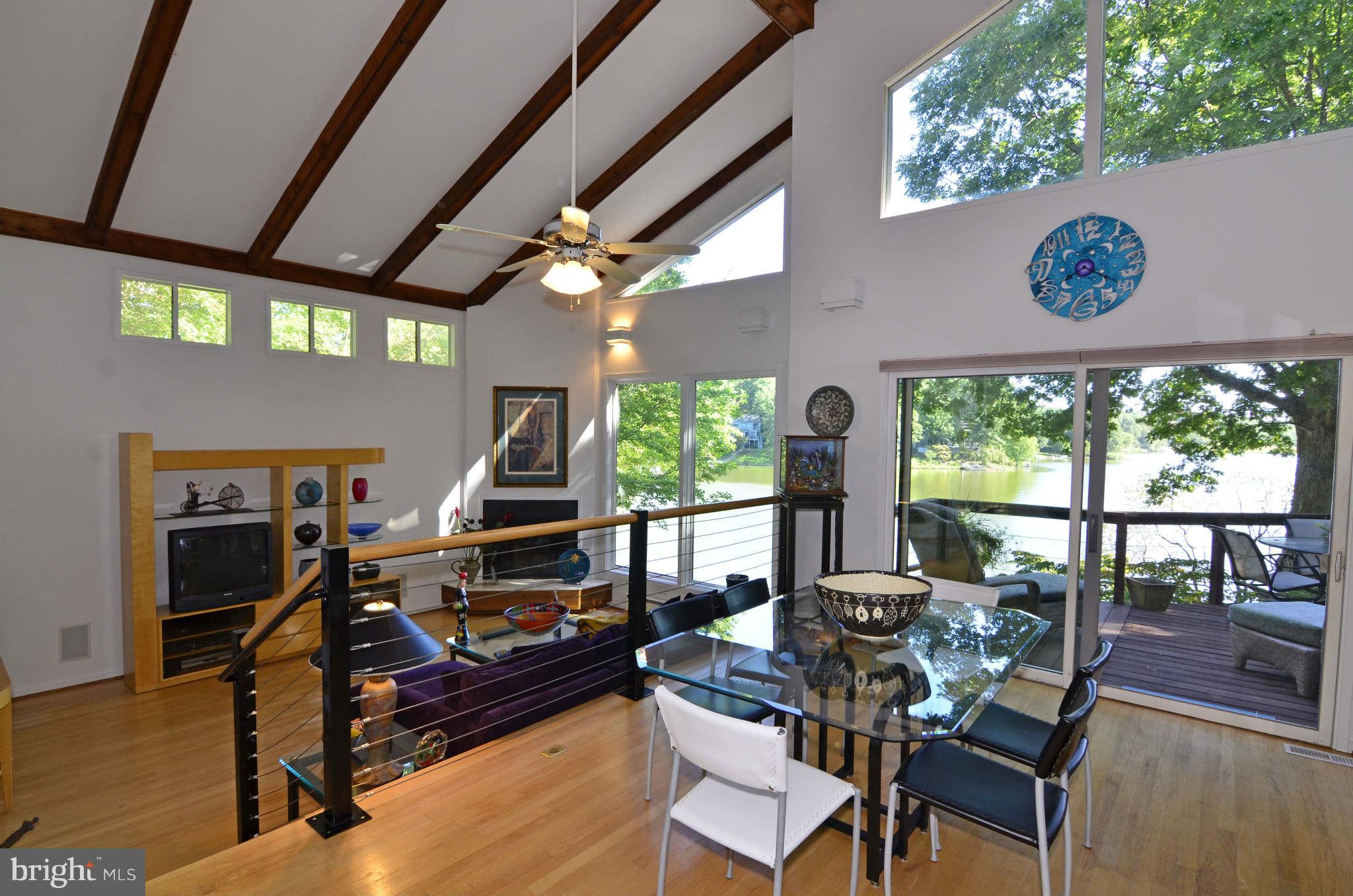 2205 Burgee Court Reston, VA 20191 - Photo 7 of 30 The dining & living rooms have great lake views.