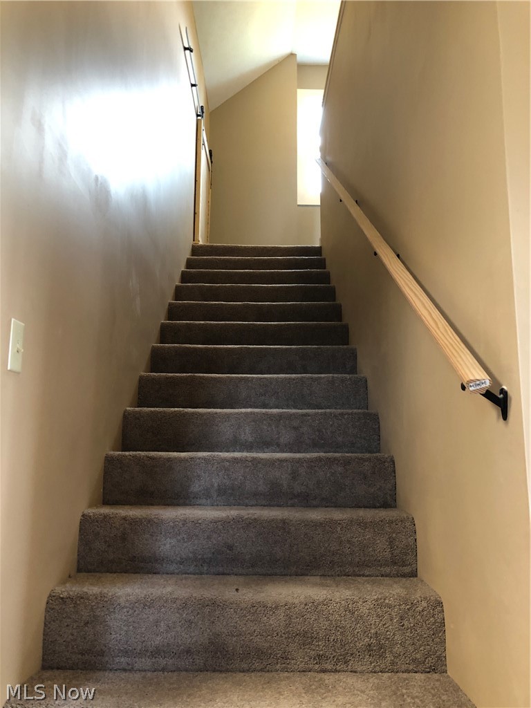 4467 Lynn Road Ravenna, OH 44266 - Photo 9 of 24 Stairs leading up to the upstairs bedroom