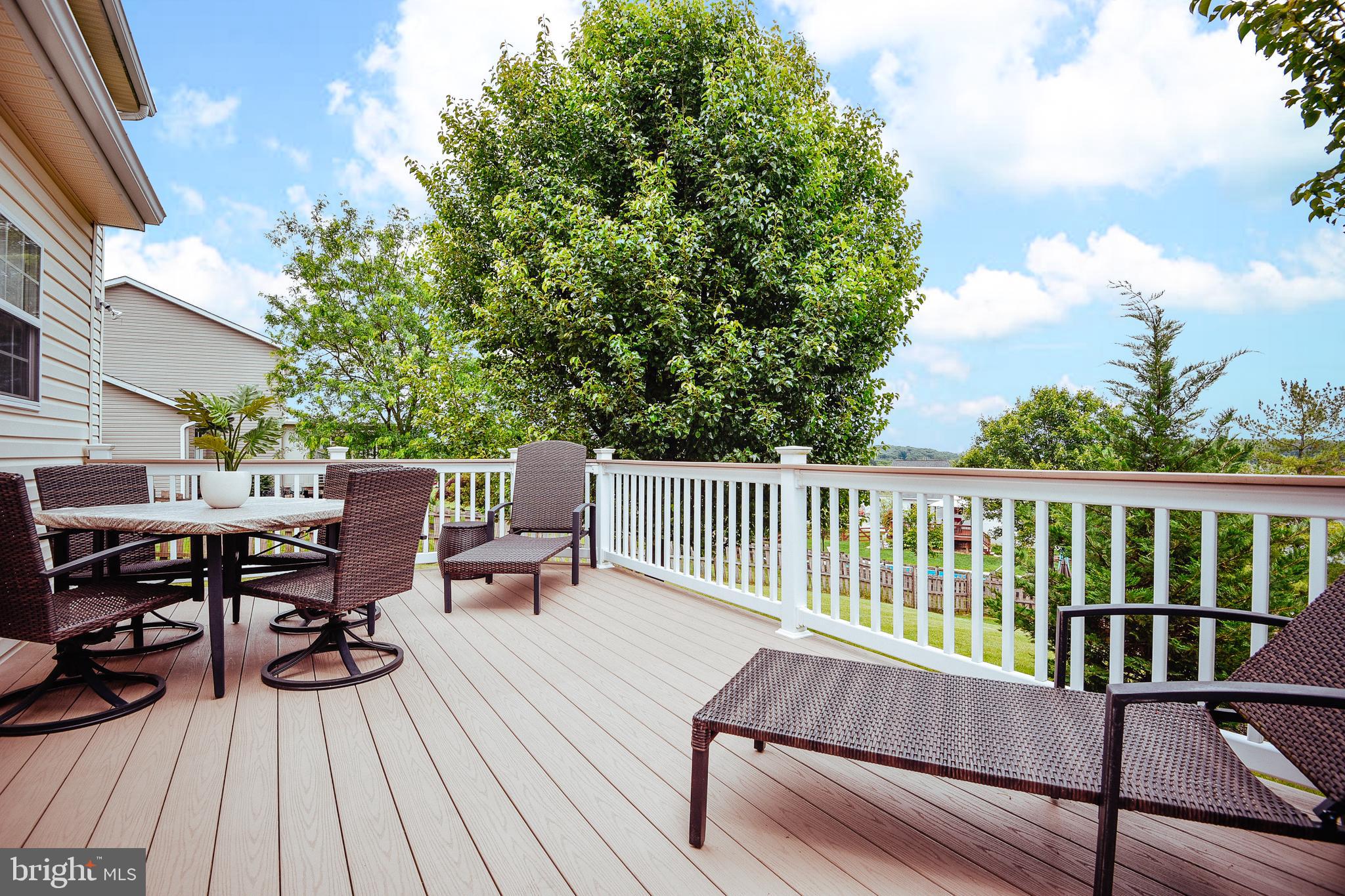 215 Runningboard Road Stewartstown, PA 17363 - Photo 7 of 30 Large Back Deck with Composite Decking
