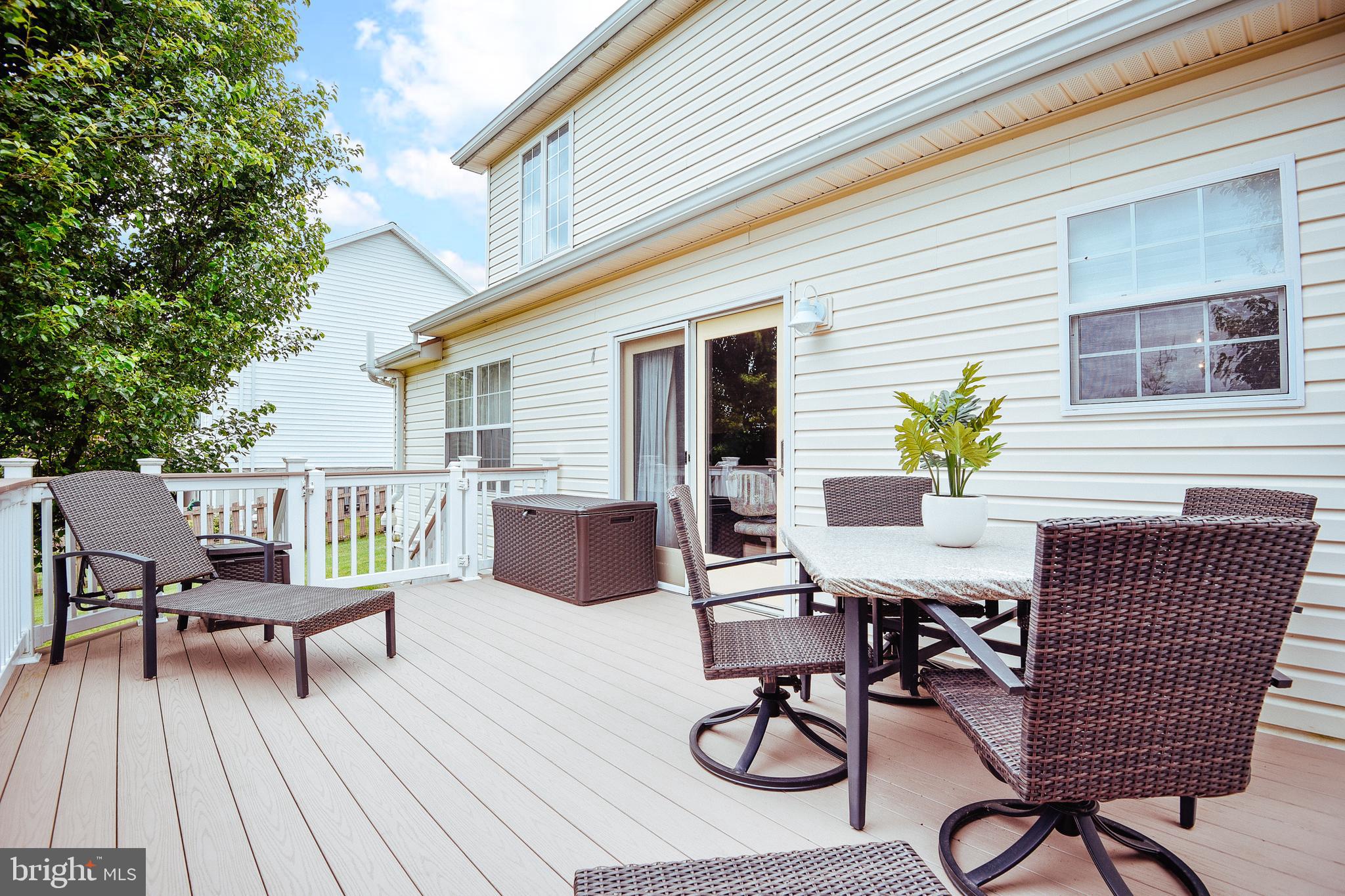 215 Runningboard Road Stewartstown, PA 17363 - Photo 8 of 30 Deck with Slider to Kitchen