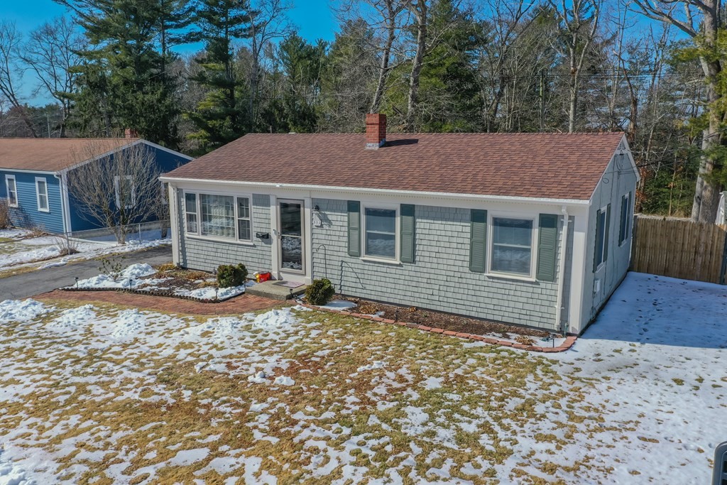 115 Ridgewood Road New Bedford, MA 02745 - Photo 14 of 28 a view of a house with a yard