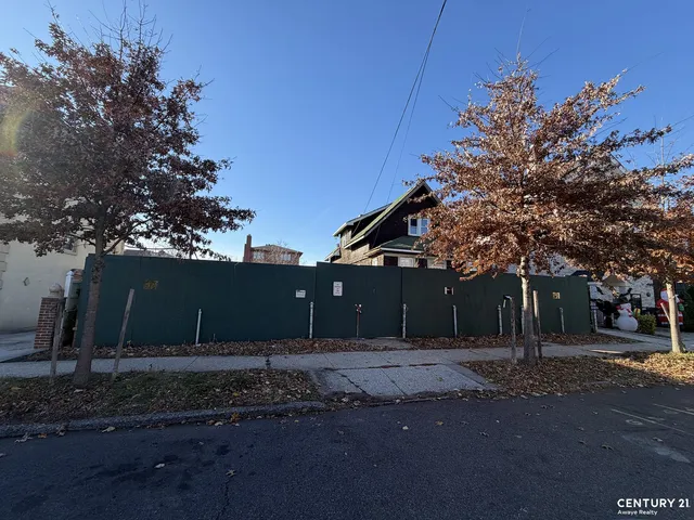 a backyard of a house